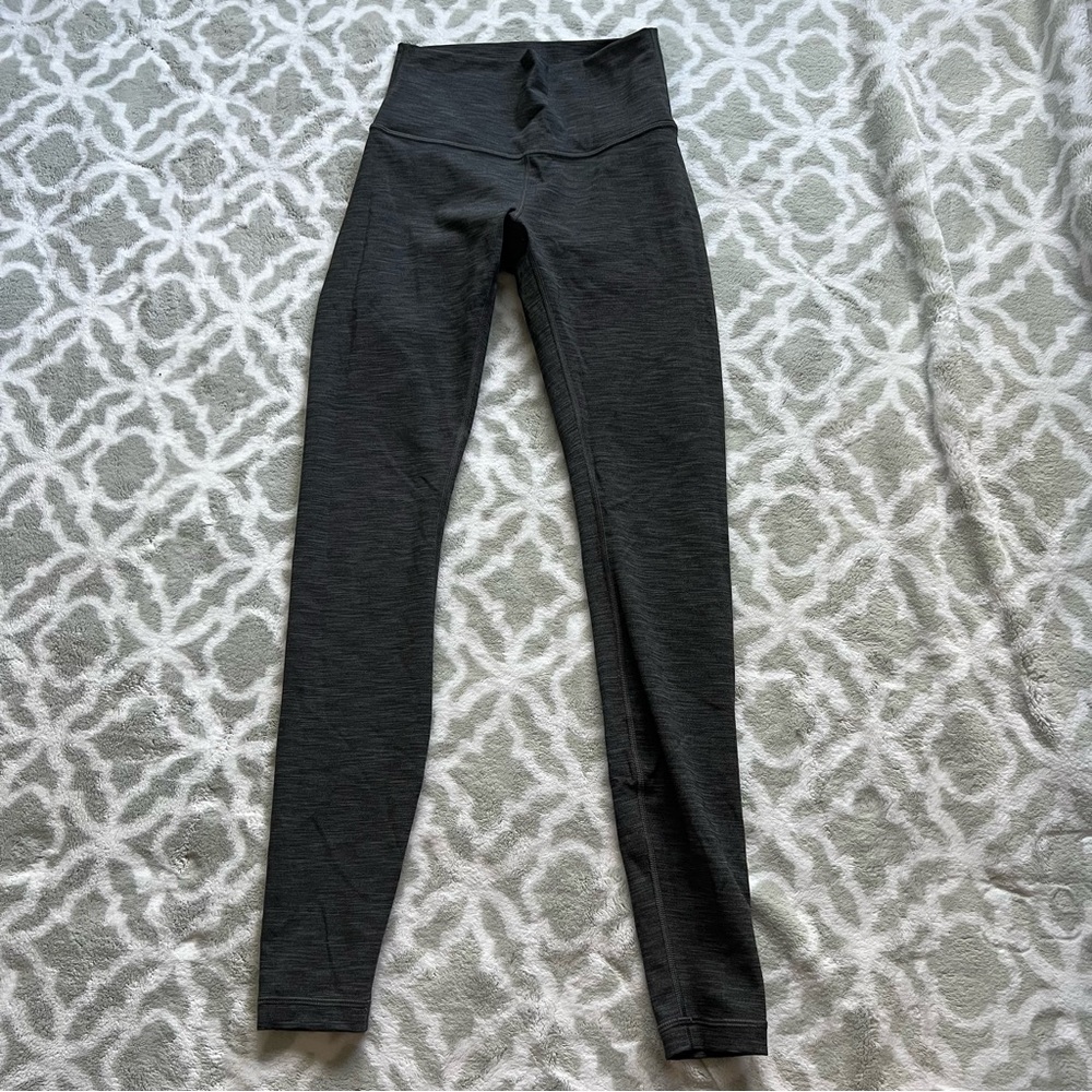 Heather Grey Lululemon Athletica Leggings